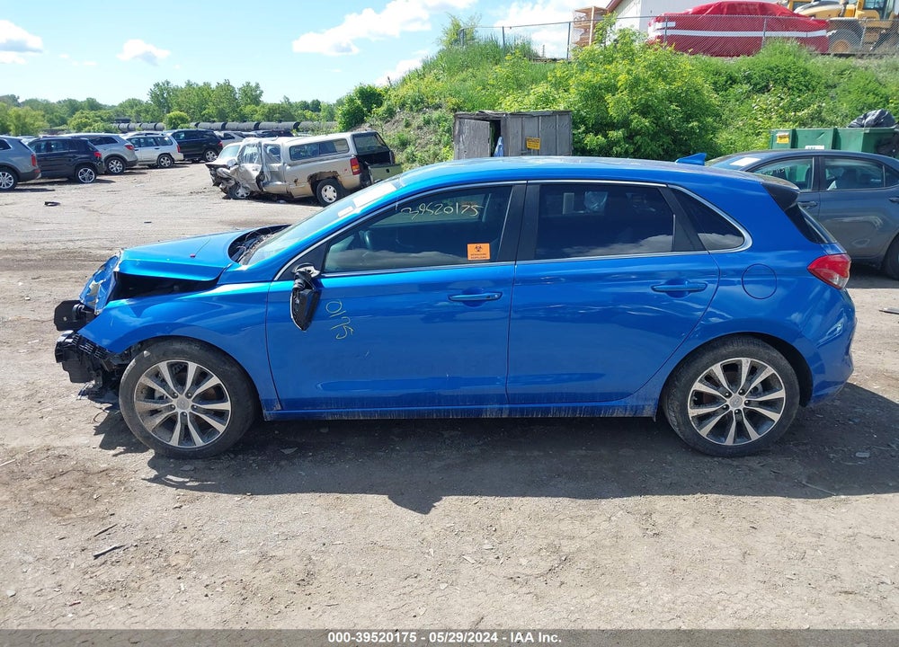 2018 HYUNDAI ELANTRA GT VIN: KMHH35LE8JU012059