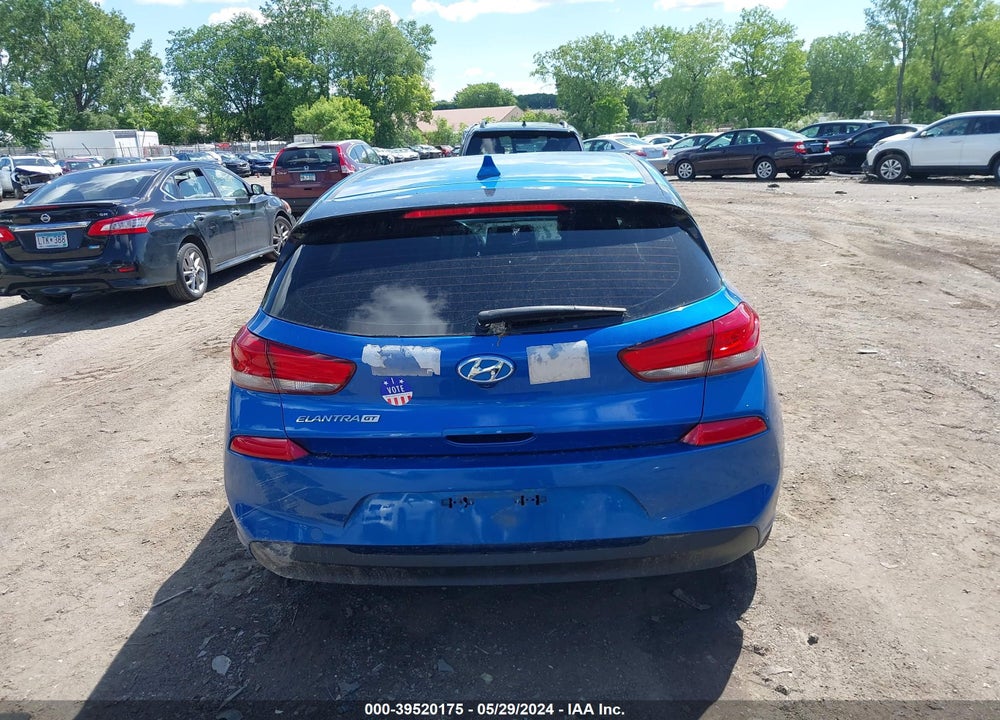 2018 HYUNDAI ELANTRA GT VIN: KMHH35LE8JU012059
