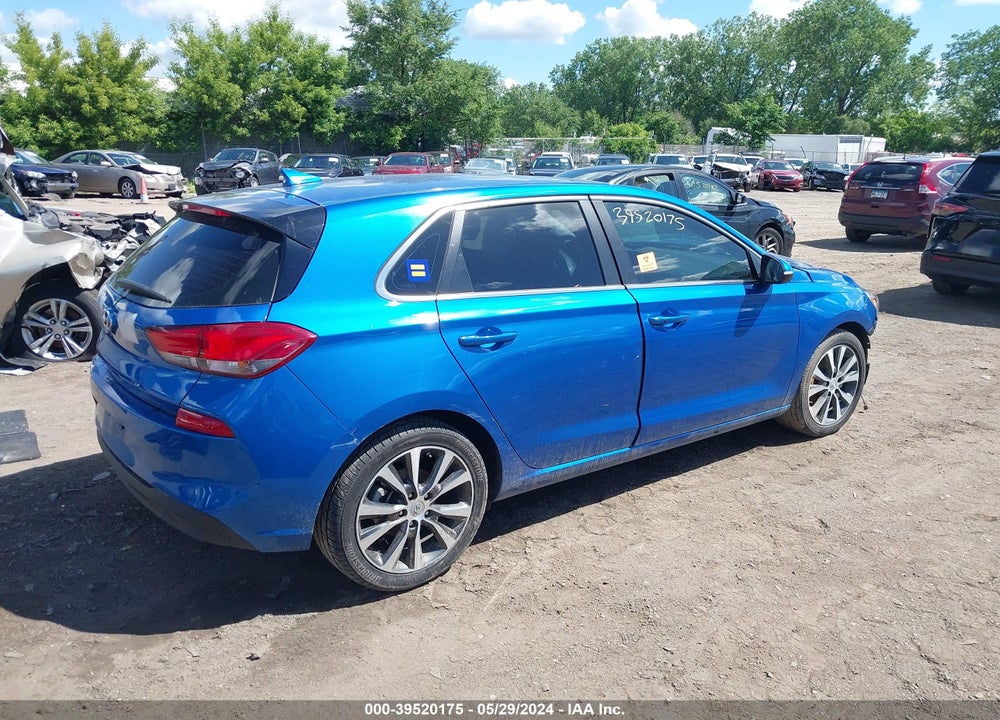2018 HYUNDAI ELANTRA GT VIN: KMHH35LE8JU012059
