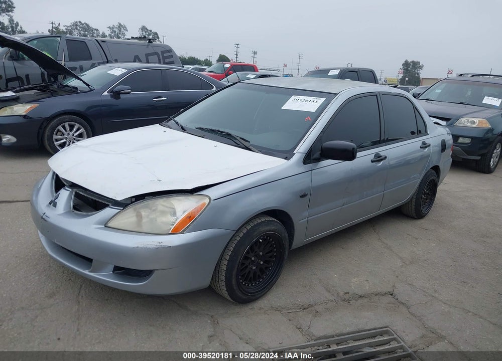 2005 MITSUBISHI LANCER ES VIN: JA3AJ26E75U050277