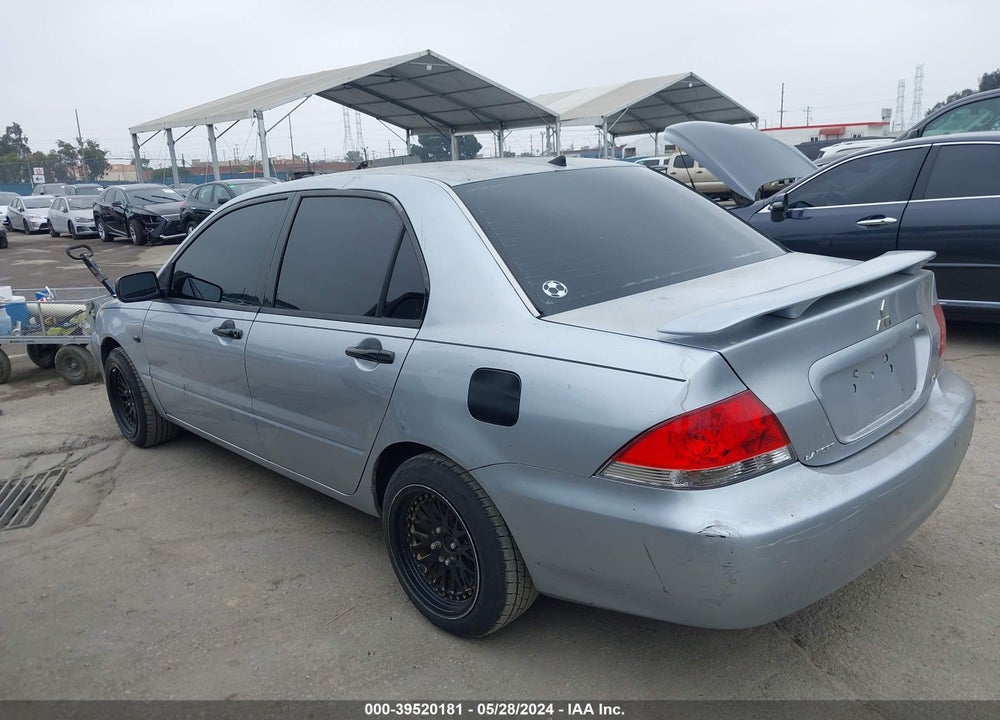 2005 MITSUBISHI LANCER ES VIN: JA3AJ26E75U050277
