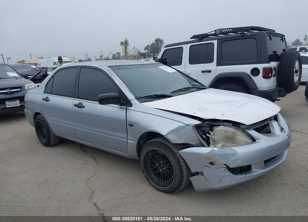 2005 MITSUBISHI LANCER ES VIN: JA3AJ26E75U050277