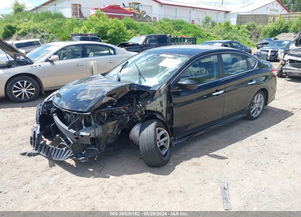 2013 NISSAN SENTRA SR VIN: 3N1AB7APXDL734966