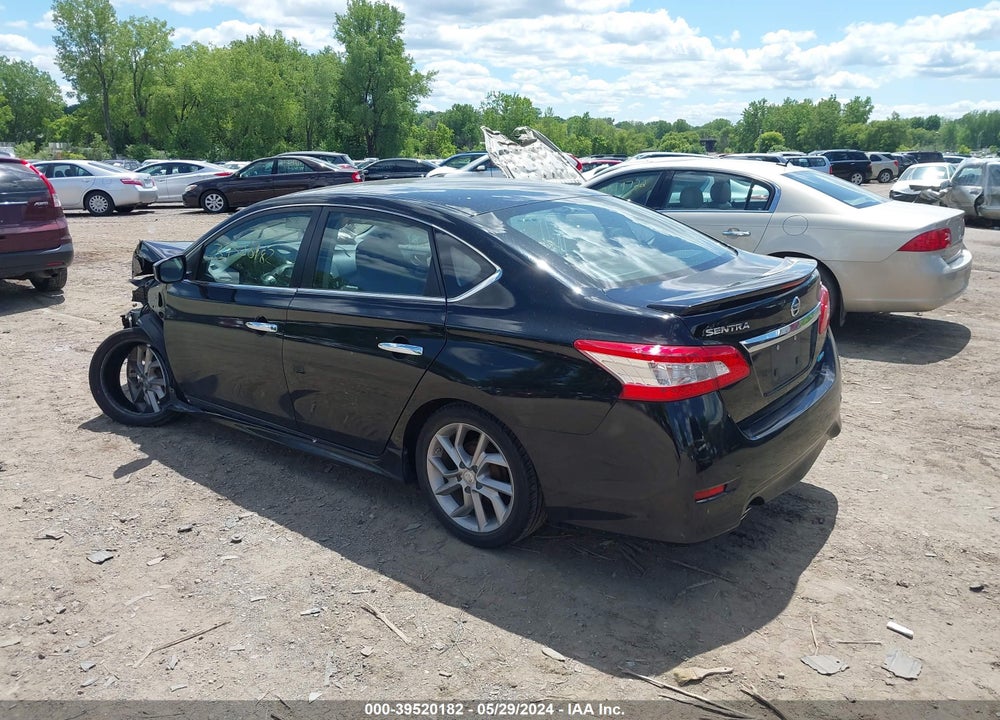 2013 NISSAN SENTRA SR VIN: 3N1AB7APXDL734966