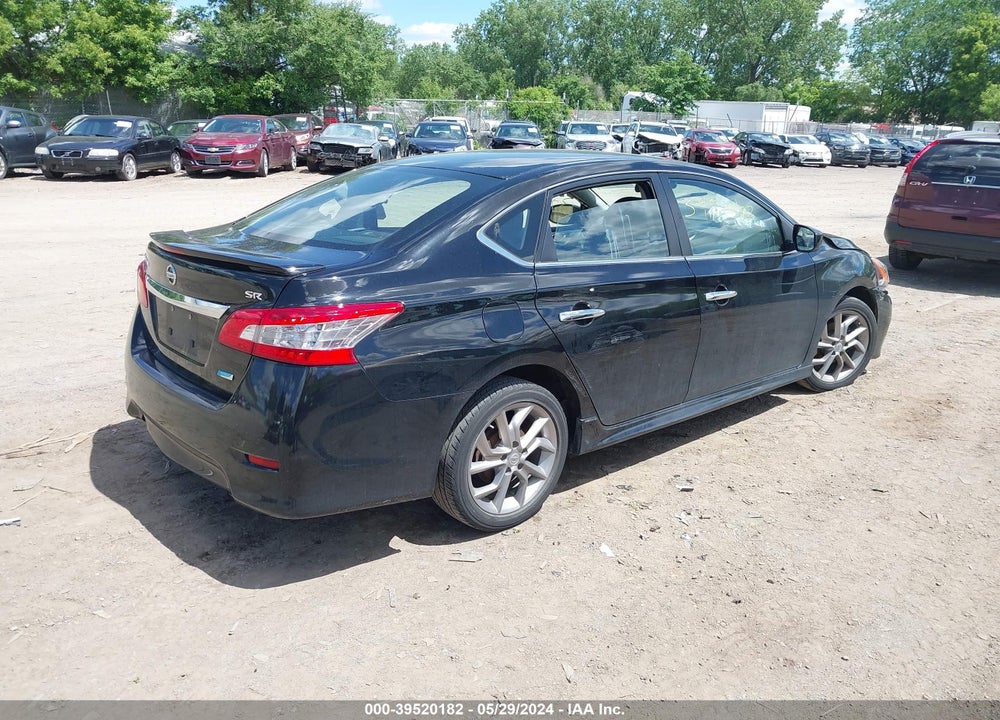 2013 NISSAN SENTRA SR VIN: 3N1AB7APXDL734966