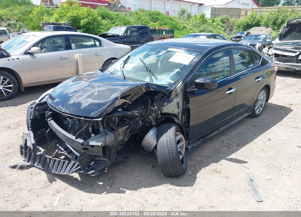 2013 NISSAN SENTRA SR VIN: 3N1AB7APXDL734966