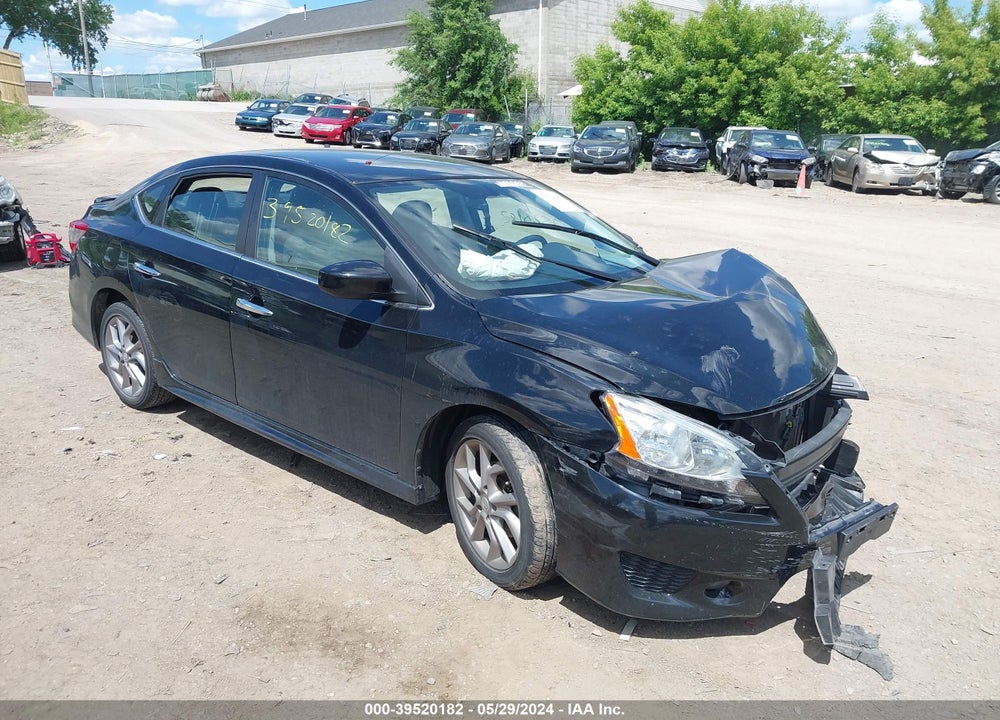 2013 NISSAN SENTRA SR VIN: 3N1AB7APXDL734966