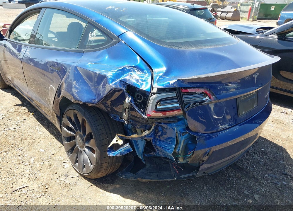 2023 TESLA MODEL 3 PERFORMANCE DUAL MOTOR ALL-WHEEL DRIVE VIN: 5YJ3E1EC4PF696929