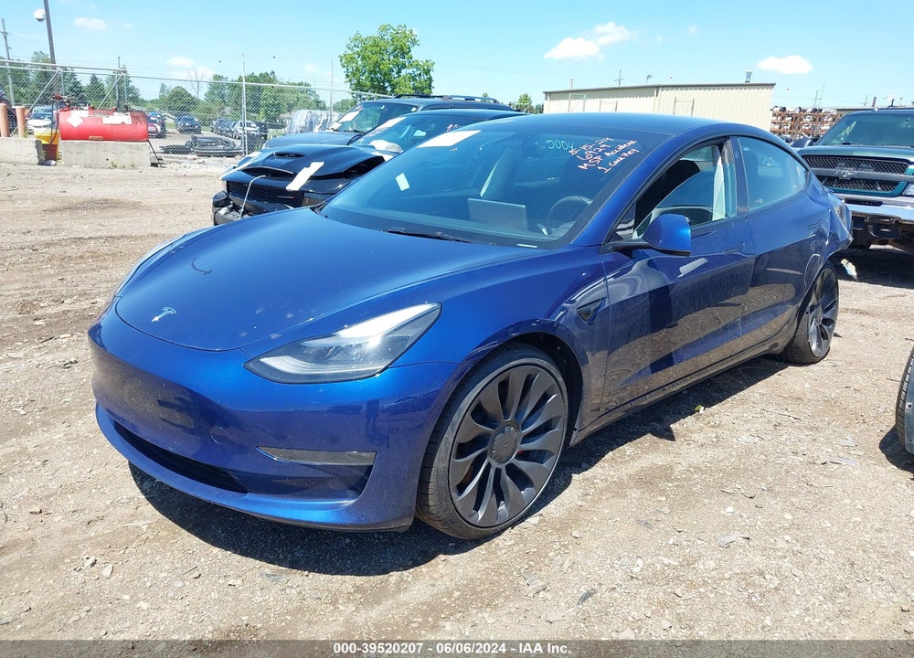 2023 TESLA MODEL 3 PERFORMANCE DUAL MOTOR ALL-WHEEL DRIVE VIN: 5YJ3E1EC4PF696929