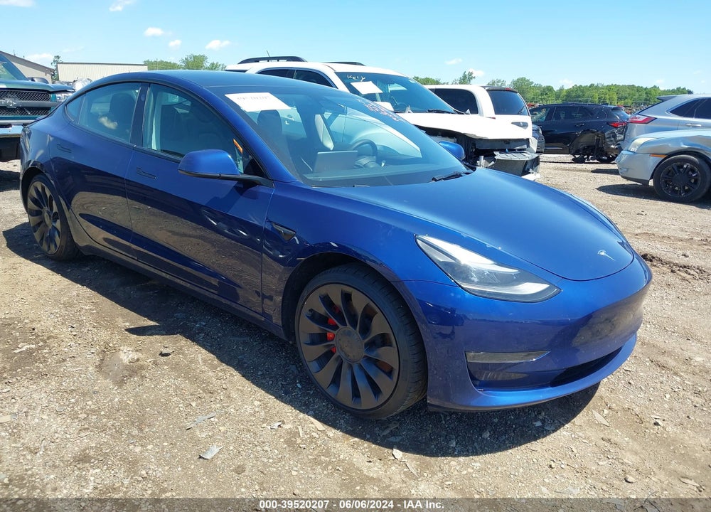 2023 TESLA MODEL 3 PERFORMANCE DUAL MOTOR ALL-WHEEL DRIVE VIN: 5YJ3E1EC4PF696929