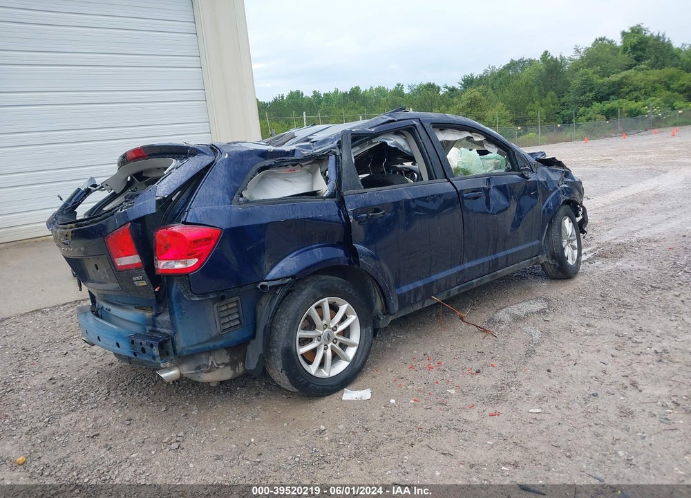 2018 DODGE JOURNEY SXT VIN: 3C4PDCBG3JT260315