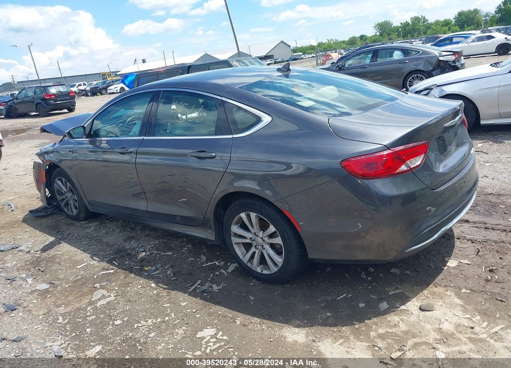 2017 CHRYSLER 200 LIMITED PLATINUM VIN: 1C3CCCAB3HN504566