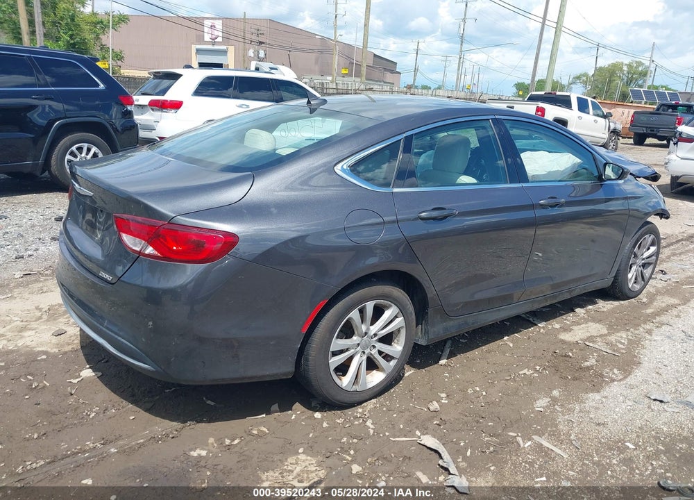 2017 CHRYSLER 200 LIMITED PLATINUM VIN: 1C3CCCAB3HN504566