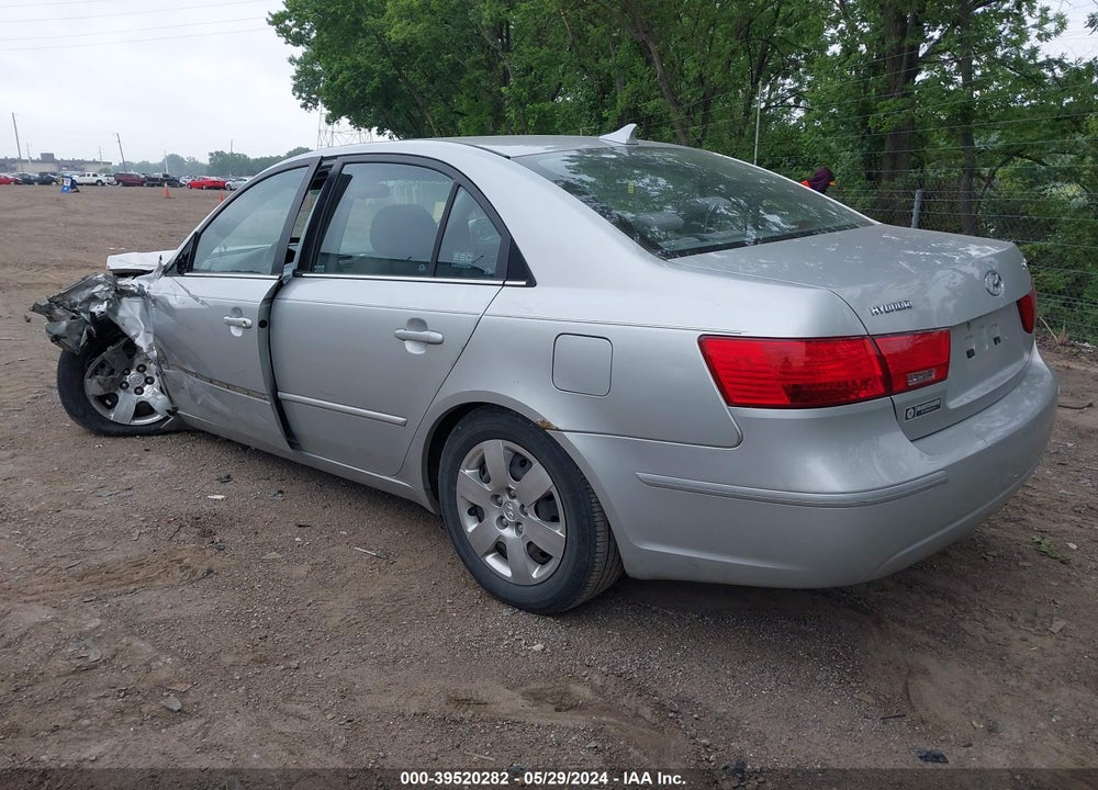2009 HYUNDAI SONATA GLS VIN: 5NPET46C39H482369
