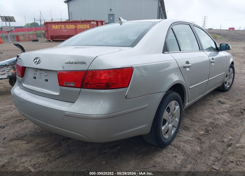 2009 HYUNDAI SONATA GLS VIN: 5NPET46C39H482369