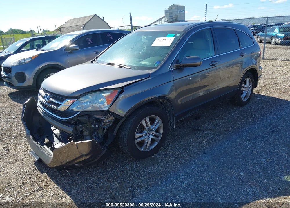 2010 HONDA CR-V EX-L VIN: 5J6RE4H78AL037891