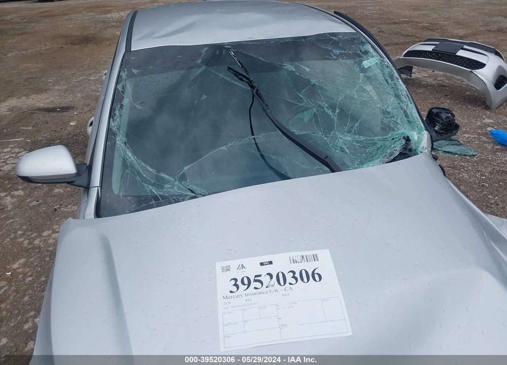 2020 KIA RIO LX VIN: 3KPA24AD1LE293913