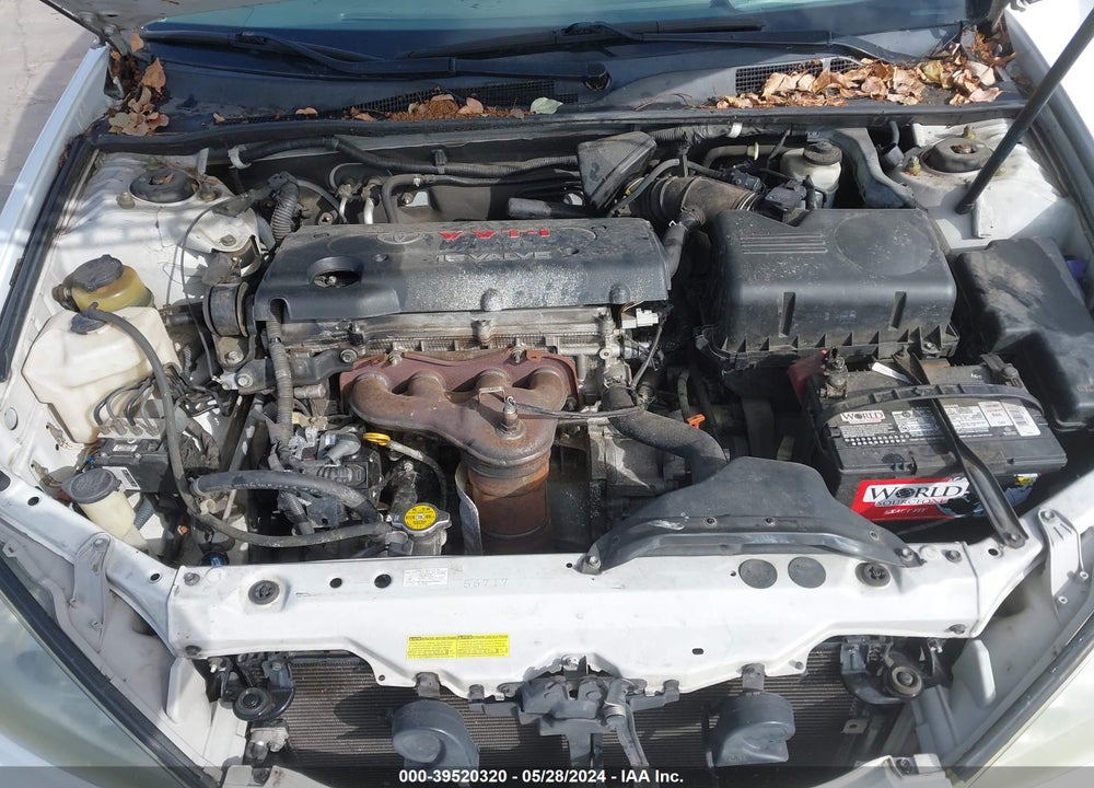 2005 TOYOTA CAMRY LE VIN: 4T1BE32K65U552382