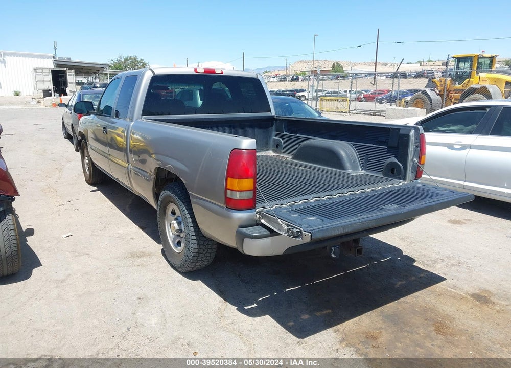 2001 CHEVROLET SILVERADO 1500 VIN: 2GCEC19W411249126