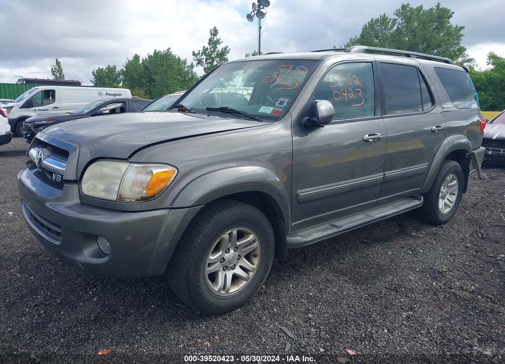 2006 TOYOTA SEQUOIA LIMITED V8 VIN: 5TDBT48A16S261633