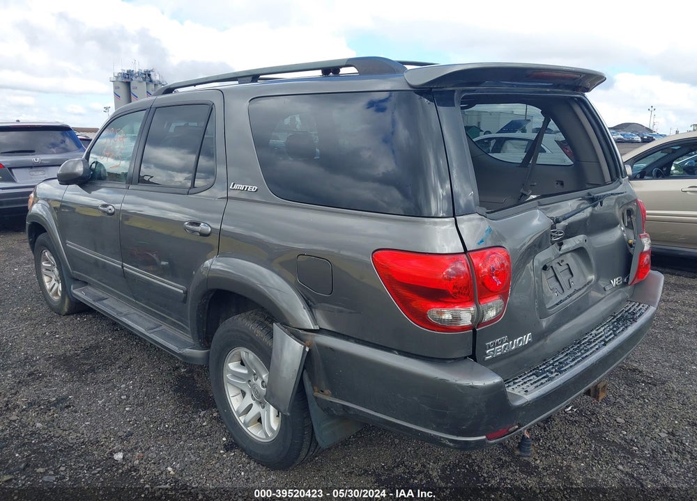 2006 TOYOTA SEQUOIA LIMITED V8 VIN: 5TDBT48A16S261633