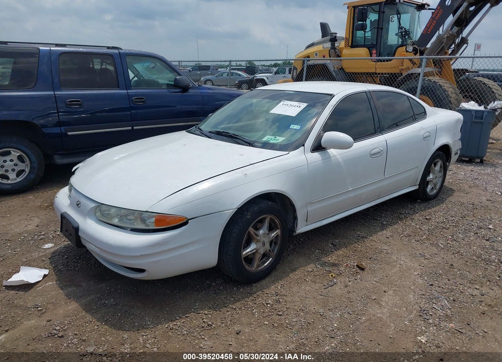 2000 OLDSMOBILE ALERO GLS VIN: 1G3NF52EXYC322715