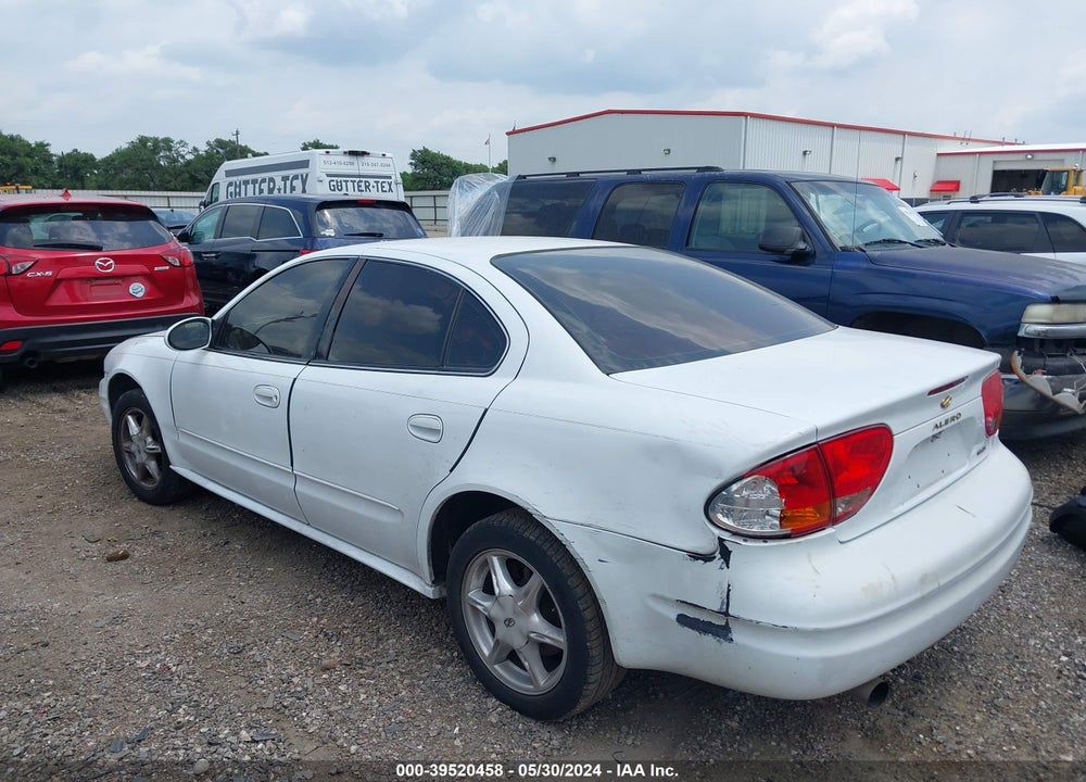 2000 OLDSMOBILE ALERO GLS VIN: 1G3NF52EXYC322715