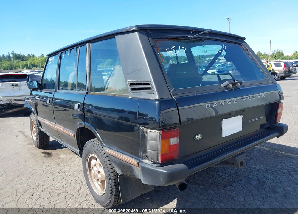 1995 LAND ROVER RANGE ROVER LONG WHEELBASE VIN: SALHC134XSA654413