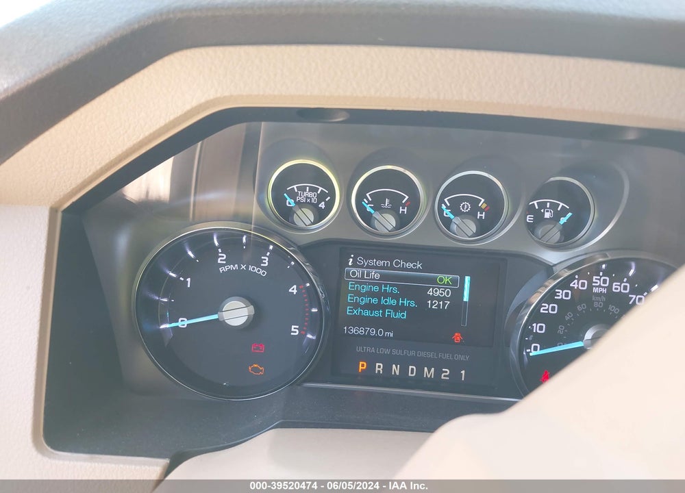 2015 FORD F-250 LARIAT VIN: 1FT7W2BT8FEB77634