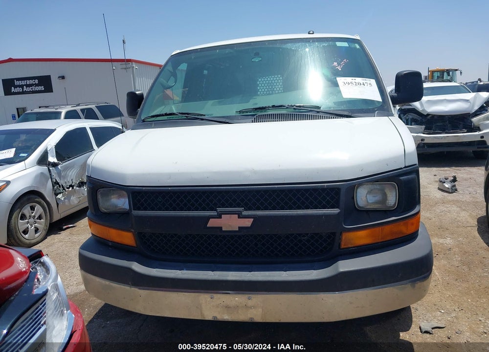 2014 CHEVROLET EXPRESS 2500 WORK VAN VIN: 1GCWGFCB2E1125797