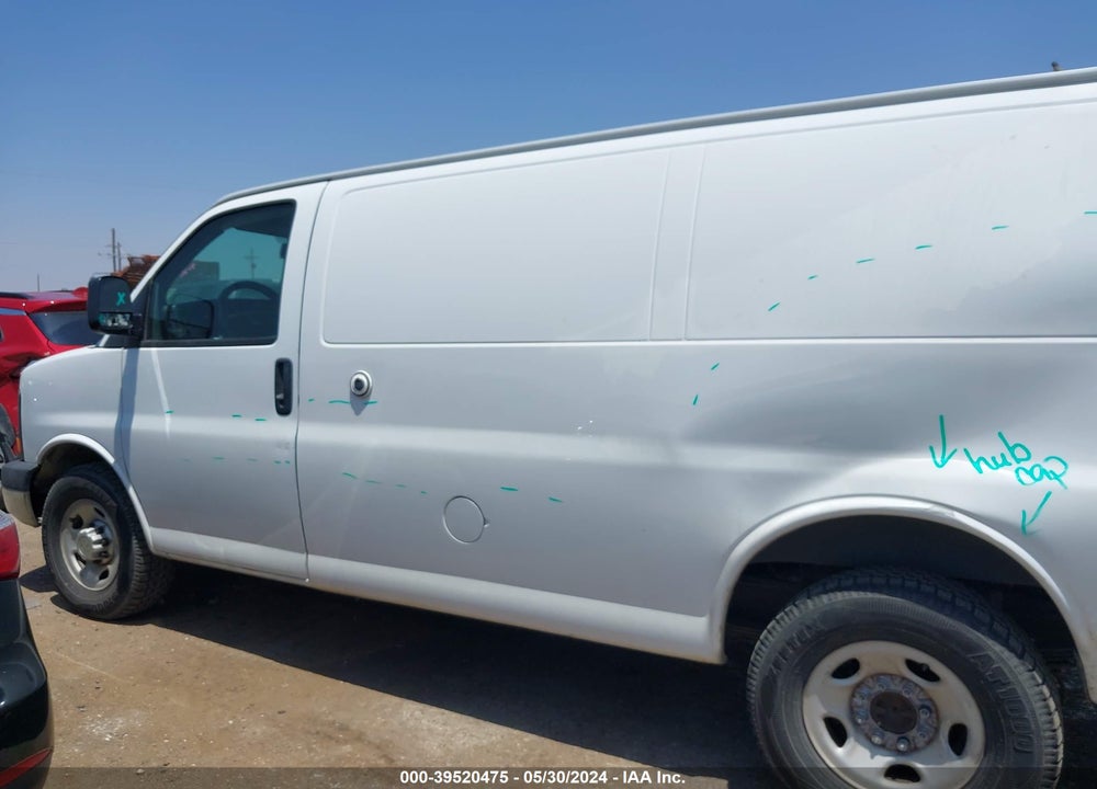2014 CHEVROLET EXPRESS 2500 WORK VAN VIN: 1GCWGFCB2E1125797
