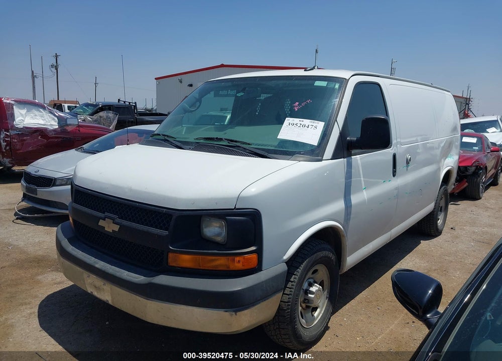 2014 CHEVROLET EXPRESS 2500 WORK VAN VIN: 1GCWGFCB2E1125797