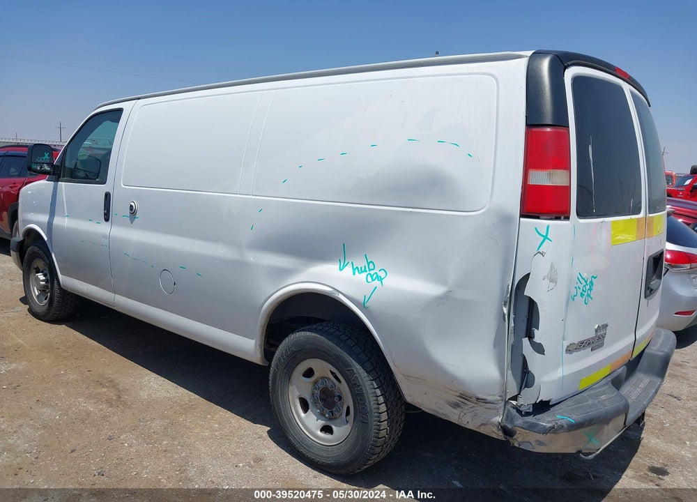 2014 CHEVROLET EXPRESS 2500 WORK VAN VIN: 1GCWGFCB2E1125797