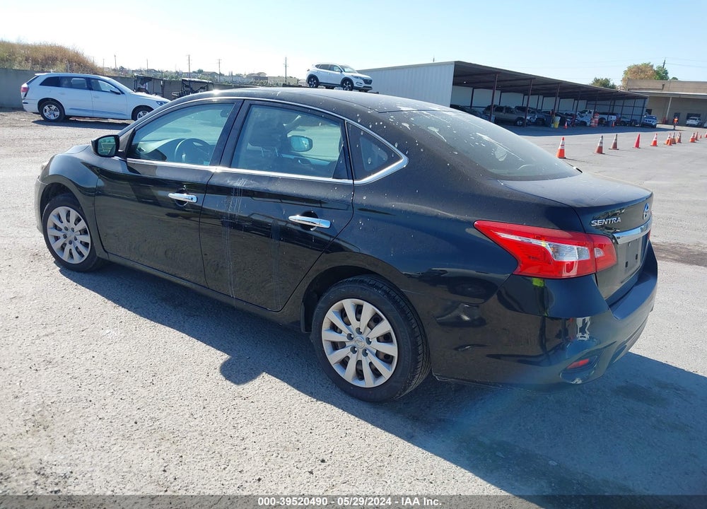 2017 NISSAN SENTRA S VIN: 3N1AB7AP9HY376557