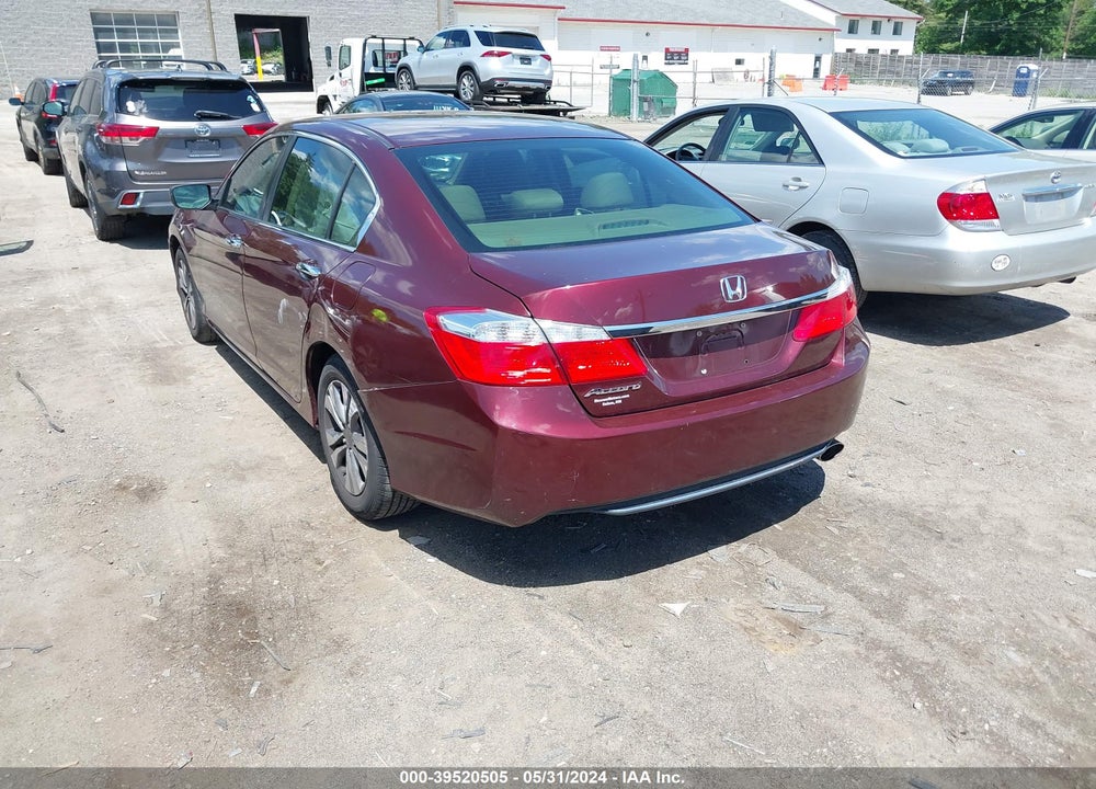 2014 HONDA ACCORD LX VIN: 1HGCR2F32EA301498