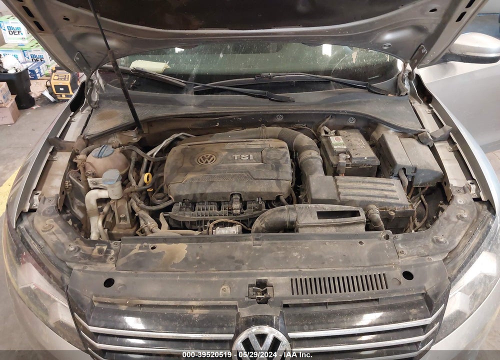 2014 VOLKSWAGEN PASSAT 1.8T WOLFSBURG EDITION VIN: 1VWAT7A35EC084851
