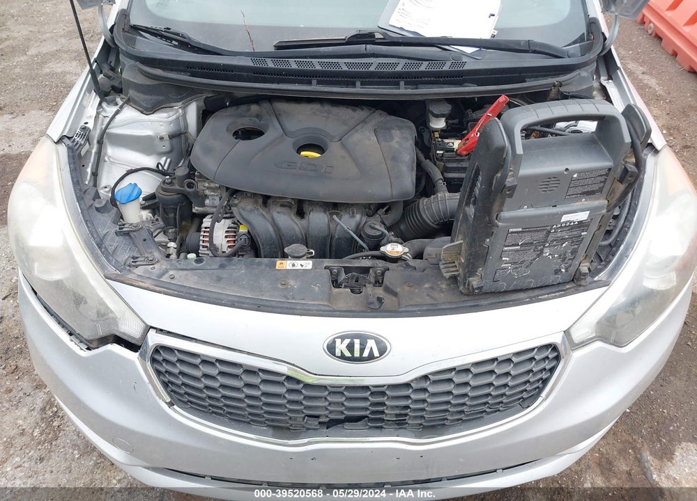 2016 KIA FORTE EX VIN: KNAFZ4A86G5504722