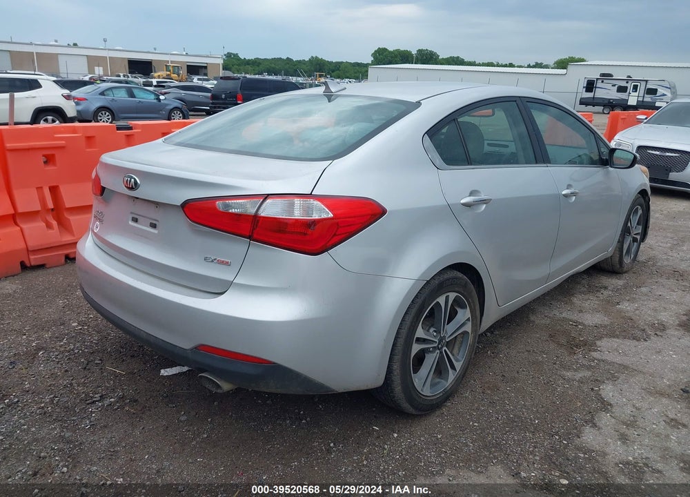2016 KIA FORTE EX VIN: KNAFZ4A86G5504722