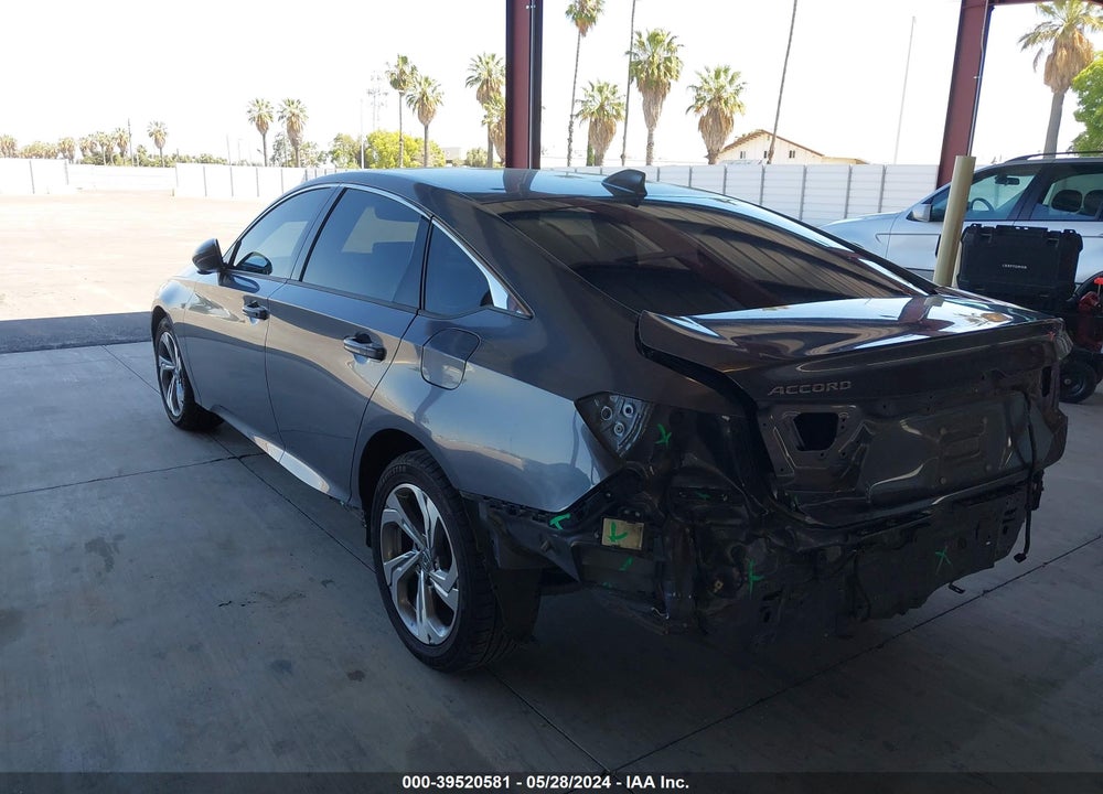 2018 HONDA ACCORD EX-L VIN: 1HGCV1F58JA090809