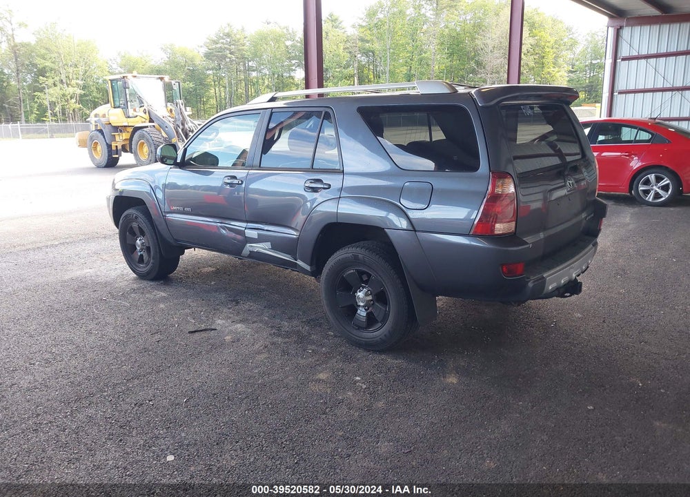 2003 TOYOTA 4RUNNER LIMITED V8 VIN: JTEBT17R830027649