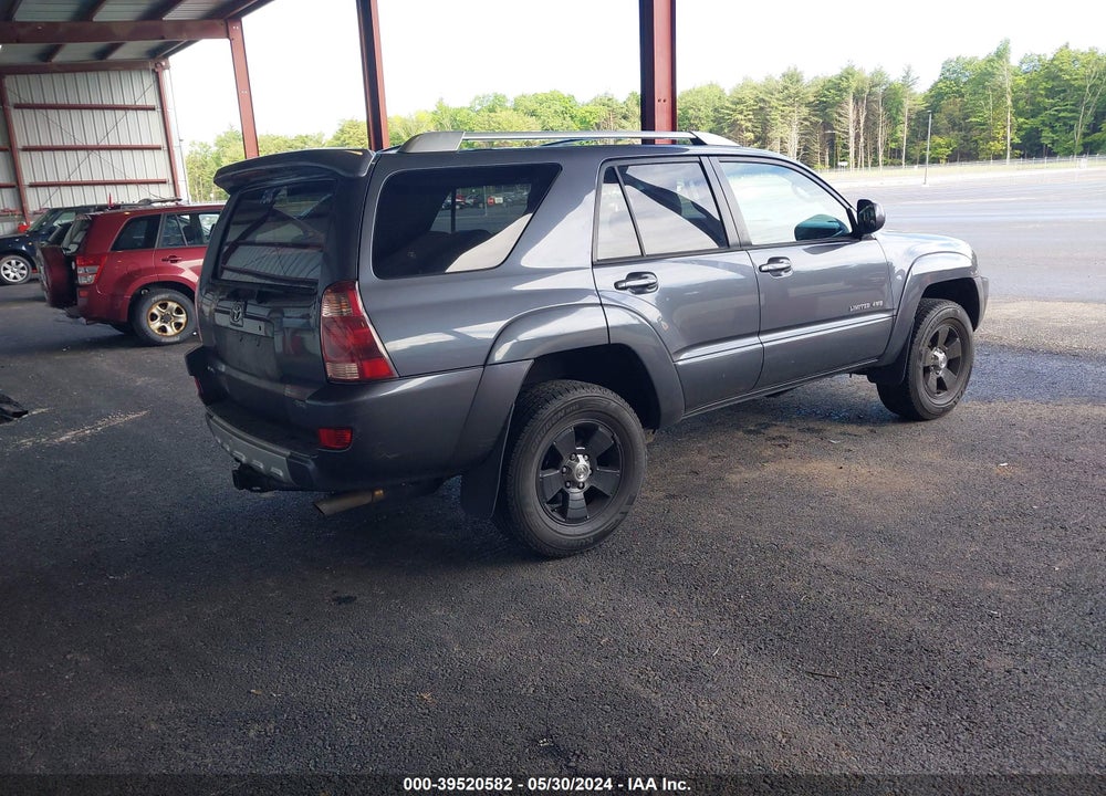 2003 TOYOTA 4RUNNER LIMITED V8 VIN: JTEBT17R830027649