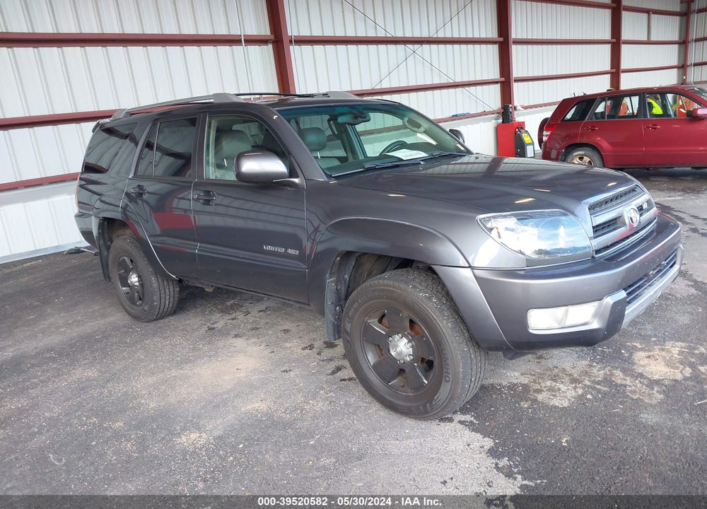 2003 TOYOTA 4RUNNER LIMITED V8 VIN: JTEBT17R830027649