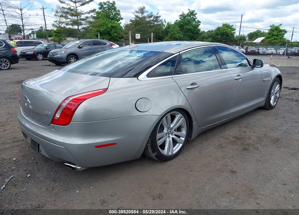 2013 JAGUAR XJ XJL PORTFOLIO VIN: SAJWJ2GD1D8V57052