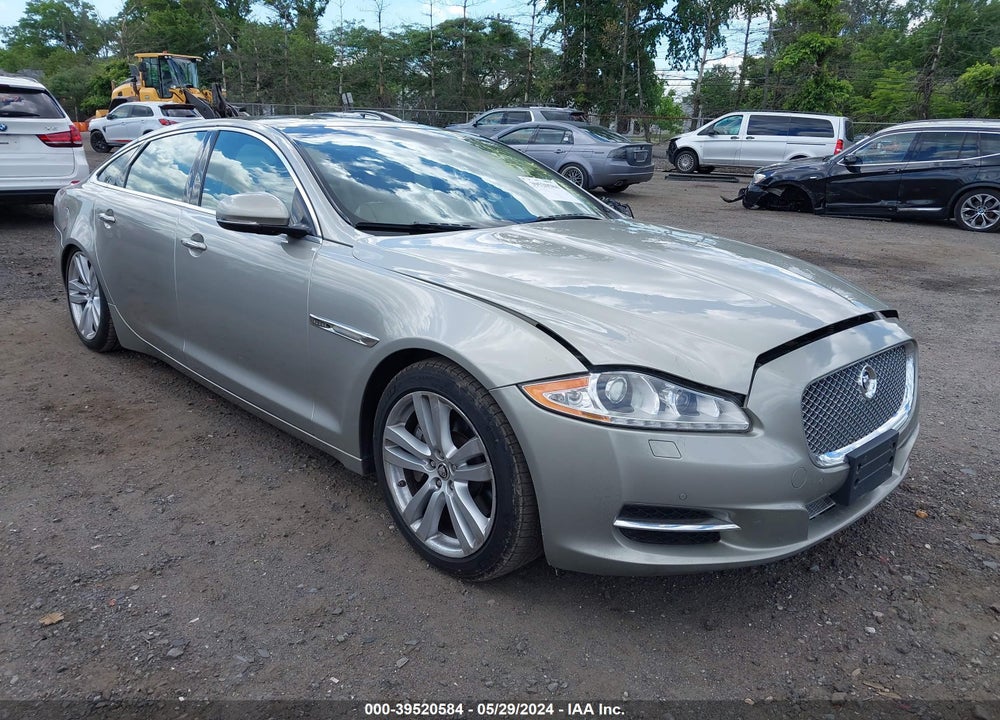 2013 JAGUAR XJ XJL PORTFOLIO VIN: SAJWJ2GD1D8V57052