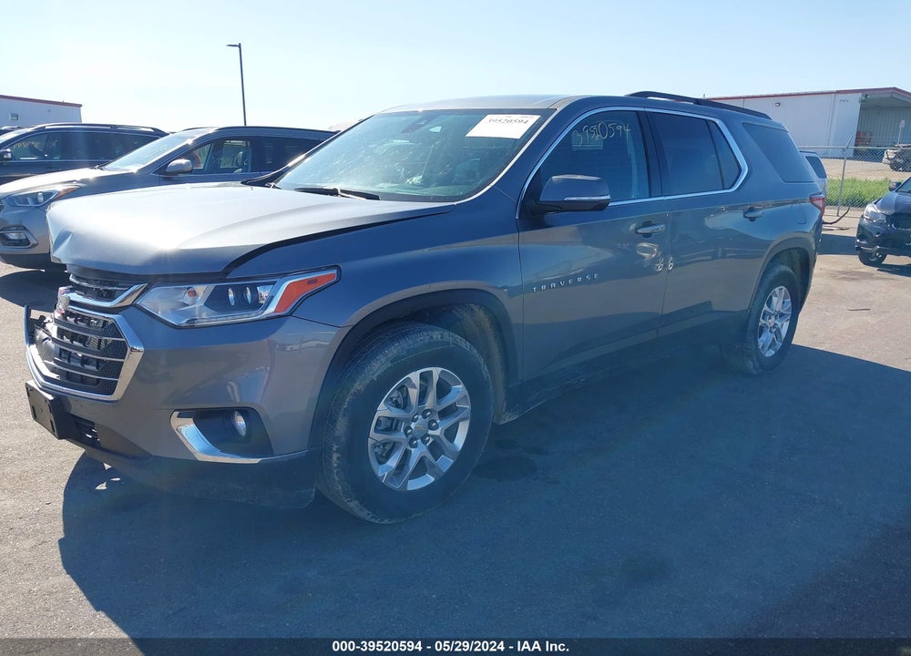 2021 CHEVROLET TRAVERSE AWD LT CLOTH VIN: 1GNEVGKW9MJ207625