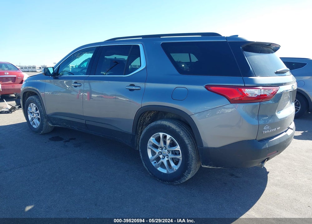 2021 CHEVROLET TRAVERSE AWD LT CLOTH VIN: 1GNEVGKW9MJ207625