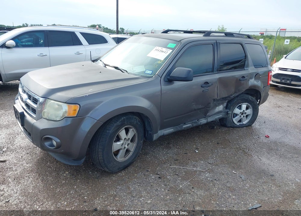 2011 FORD ESCAPE XLT VIN: 1FMCU9DG6BKB33829