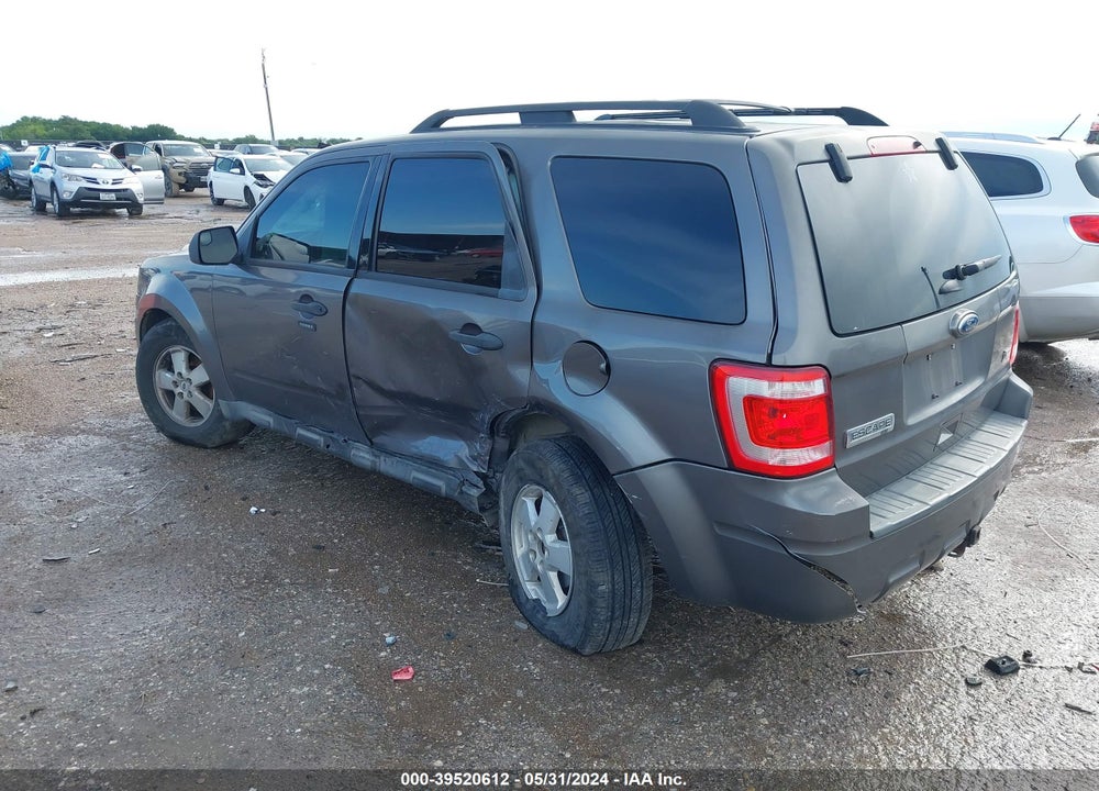 2011 FORD ESCAPE XLT VIN: 1FMCU9DG6BKB33829