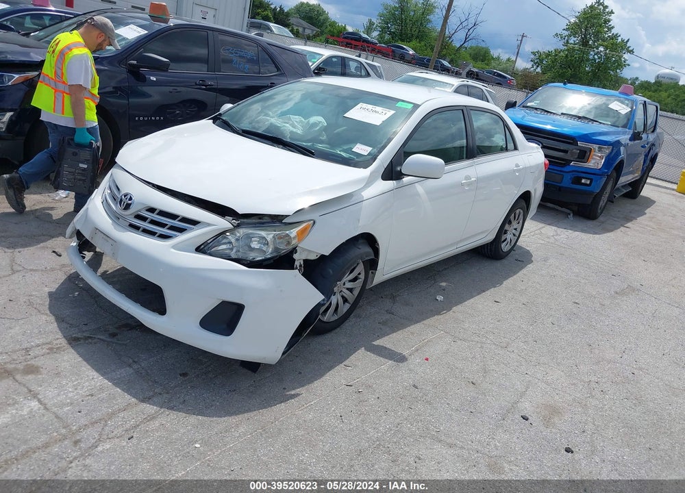 2013 TOYOTA COROLLA LE VIN: 5YFBU4EE4DP209455