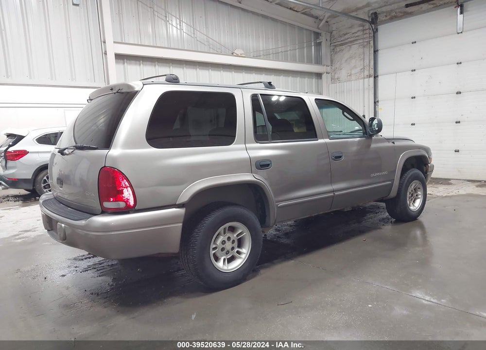 2000 DODGE DURANGO VIN: 1B4HS28N6YF235033